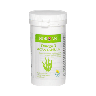 Omega-3 Vegan, kapsulės, 80 vnt.