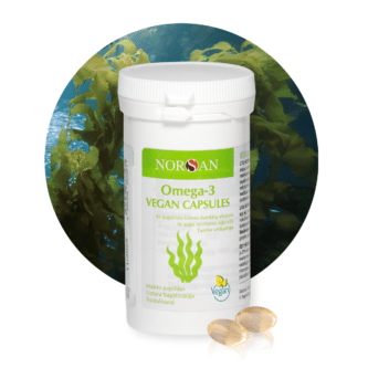Omega-3 Vegan, kapsulės, 80 vnt.