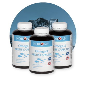 Omega-3 Arktis kapsulių komplektas