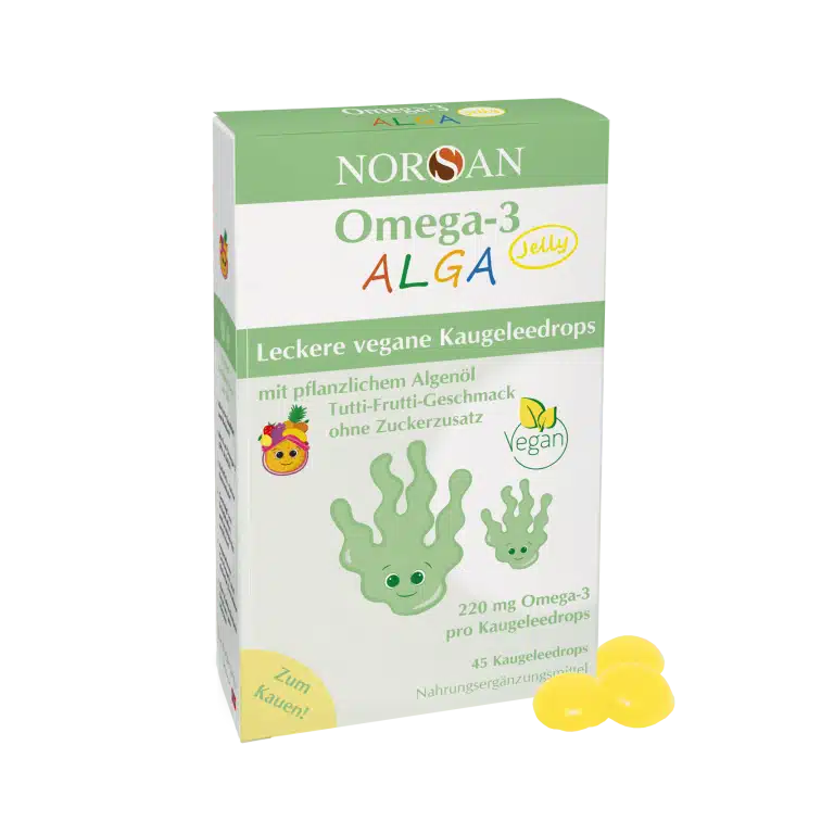 Omega-3 Alga Jelly, želatininės pastilės, 45 vnt. - Image 2