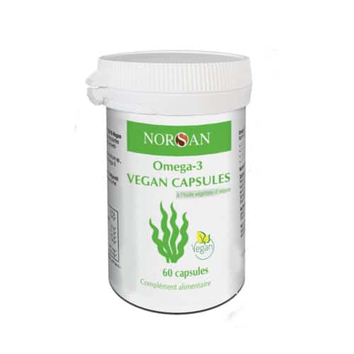 Omega-3 Vegan, kapsulės, 80 vnt.