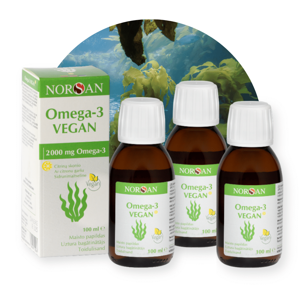 Omega-3 Vegan komplektas