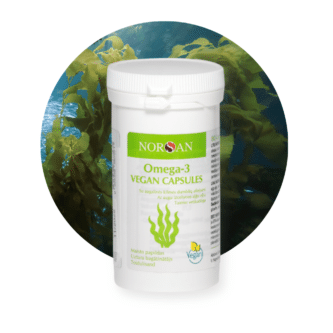 Omega-3 Vegan, kapsulės, 80 vnt.