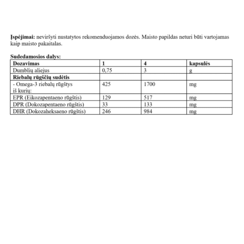 Omega-3 Vegan, kapsulės, 80 vnt. - Image 7