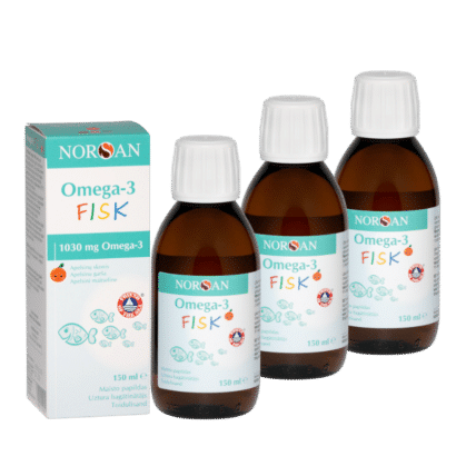 Omega-3 kids komplektas