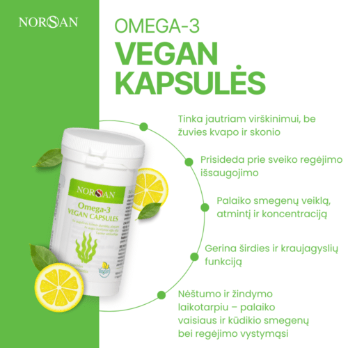 Omega-3 Vegan kapsulių komplektas - Image 3