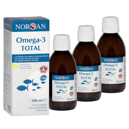 Omega-3 Total aliejų komplektas