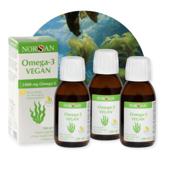 Omega-3 Vegan komplektas