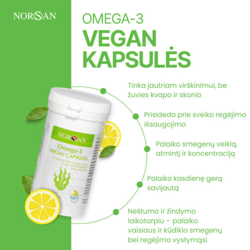 Omega-3 Vegan kapsulių komplektas - Image 3